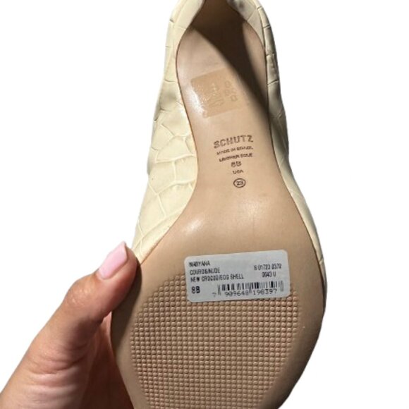 Maryana Crocodile-Embossed Leather Boot - Picture 3 of 3